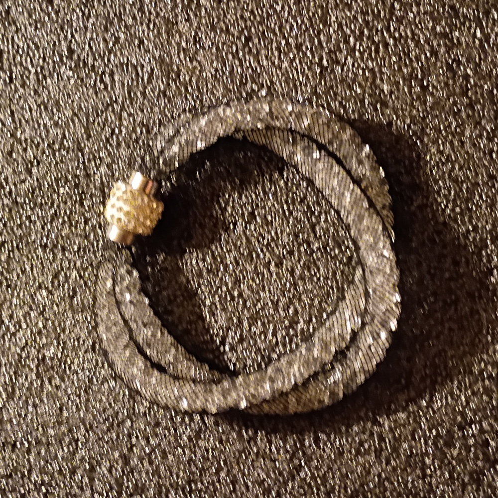 Elegant Silver Bracelet with Crystal Accents